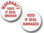 Circular Destructible Seals