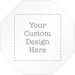 Stop Shaped Custom Template - Logo