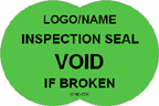 Inspection Seal - Void if Broken Label